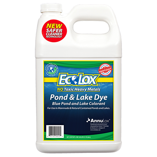 EcoLox Blue Pond & Lake Dye - 1 Gallon 1X