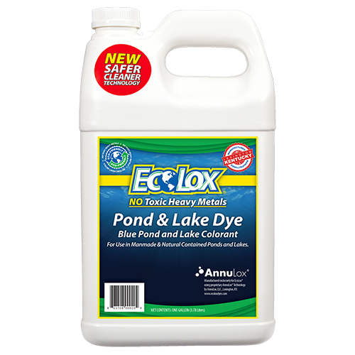 EcoLox Blue Pond & Lake Dye - 1 Gallon 1X